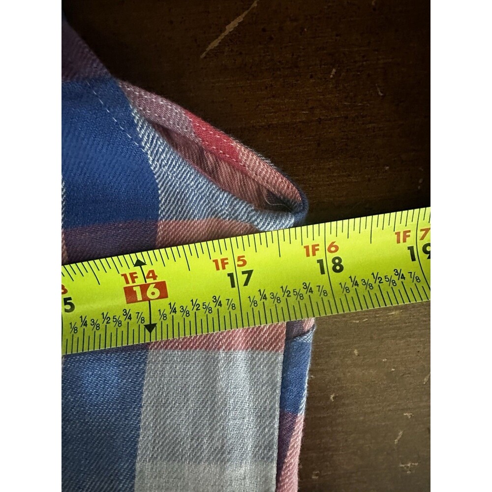 Joules Dress Womens 8 Pink Blue Plaid Sleeveless Tie Belt Midi Cottage New - Picture 6 of 14